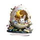 thumbnail image 5 of Estatuilla de conejo de Pascua, figura de conejo, escultura de estatua de conejo rústica acrílica de granja, para mesa navideña, regalo de cumpleaños 18x20cm, 5 of 5