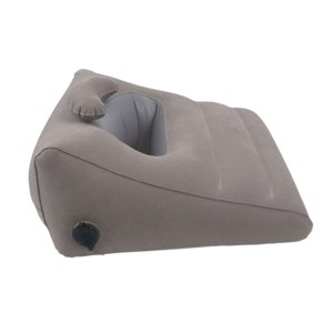 Magideal - Almohada De Cuña Almohada De Cuña Inflable Almohada De Cama De Inflación Y Deflación Rápida Almohada De Cuña De Soplado Para Lectura En El Hogar Del Con Bolsa De Almacenamiento