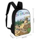 thumbnail image 2 of El Show de Oso Yogi-theme Backpack, Campus style schoolbag Bookbag with Adjustable Shoulder Straps And Large Zip Compartment, Unisex Travel Bags., 2 of 6