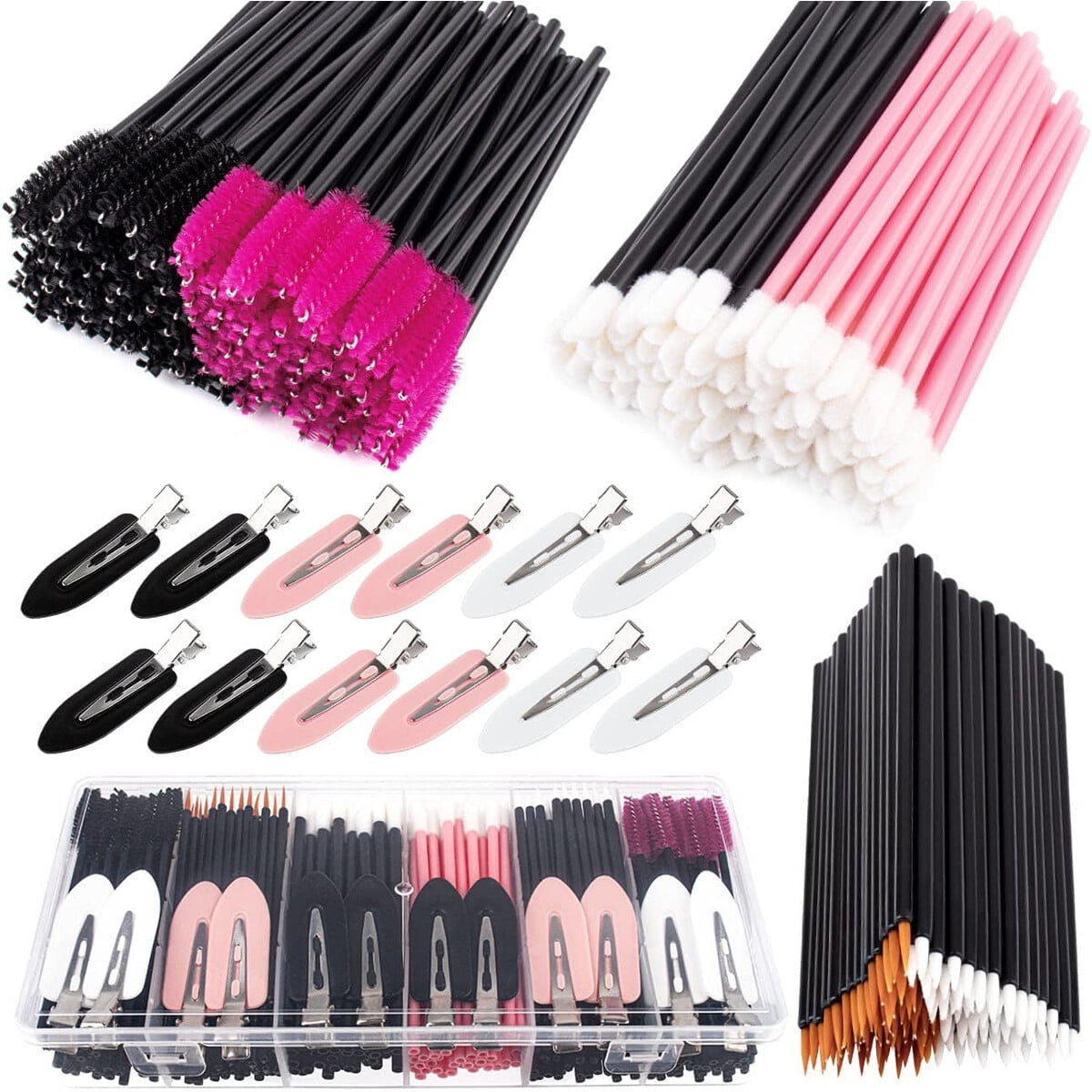Set Maquillaje Rolybag 283 Piezas Brochas Aplicadores Caja