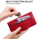 thumbnail image 4 of Funda con Cremallera para Samsung Galaxy S21 Plus 5G, Carcasa Cartera de Cuero PU con Soporte y Tarjetero, 4 of 6