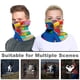 thumbnail image 4 of RAINBOW FRIENDS Braga de Cuello Protección Solar - Bandana UV Refrescante para Ciclismo y Deportes al Aire Libre, Hombres y Mujeres, 4 of 6