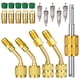 thumbnail image 1 of Kit de adaptadores de refrigerante Mudder R32 R410A 1/4" a 1/4" 5/16", 1 of 7