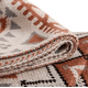 thumbnail image 2 of Manta decorativa tejida para sillón, piecera o cama bohemia multicolor, 2 of 3