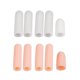 thumbnail image 4 of 10Pcs Protectores De Pulgar Férula Gel Mangas Para Dedos Tapas Cubierta De Piel + Blanco, 4 of 5