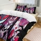 thumbnail image 1 of Juego de ropa de cama de microfibra con funda nórdica de plumón de Hazbin Hotel,, 1 of 3
