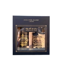 Set Perfume Hombre Lattafa Badee Al Oud Glory Edp 100Ml + Deo Spray 200Ml | Aromas Intensos | 2 Pcs |