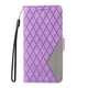 thumbnail image 3 of Funda Cartera para iPhone 14 con Tarjetero Soporte y Correa Morado, 3 of 6