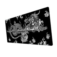 Magideal - Alfombrilla De Ratón Grande Para Escritorio, Impermeable, Antideslizante, Alta Precisión De Seguimiento, Protector De Escritorio, Alfombrilla De Ratón Estilo A