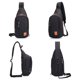 thumbnail image 5 of Bolso de hombro unisex impermeable Sling Backpack Peicees, 5 of 6