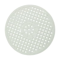 Bothyi - Alfombrilla Para Fregadero, Almohadilla Resistente Al Calor Para Fregadero, Cocina, Encimera, Cristalería, Redonda, Blanca