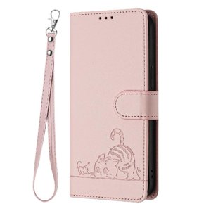 Funda Tipo Cartera Foxdock Para Xiaomi Redmi Note 13 Pro 5G Con Soporte, Ranuras, Rfid, Diseño De Gato
