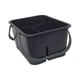 thumbnail image 2 of Cesta para suministros de limpieza con asa, cubo de herramientas portátil versátil, cesta de ducha, bolsa de transporte para baño, jardín, hotel, dorm, 2 of 5