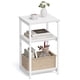 thumbnail image 1 of Mesa auxiliar VASAGLE ULET273W14 blanca para sala de estar, dormitorio, 1 of 9