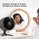thumbnail image 5 of Ventilador de sobremesa Shark FlexBreeze TableMate FA151BRN, 5 of 9