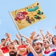 thumbnail image 4 of ¡Vamos, Bananas! Bandera impresa con temática, regalo perfecto para fanáticos, amigos y familiares, y adecuada para actividades al aire libre e interiores, decoraciones de fiesta. 90 cm × 150 cm., 4 of 6