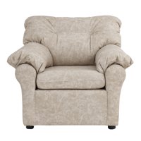Muebles América - Sofá América 1 Cuerpo Cuero Auris Beige