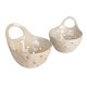 thumbnail image 4 of Coladores Creative Co-Op de 2 piezas con esmalte crema reactivo, 4 of 9