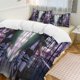 thumbnail image 1 of Attack On Titan Quilt Set Thicken Soft 3 Pieces Bedding Set All Season Duvet Cove with 2 Pillowcases for Adult Women Girls Teens Home Room Decor, 1 of 5