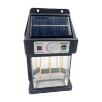 Click Ventas - Lampara De Pared Solar Yx-666 1W Luz Led Negro Interiores