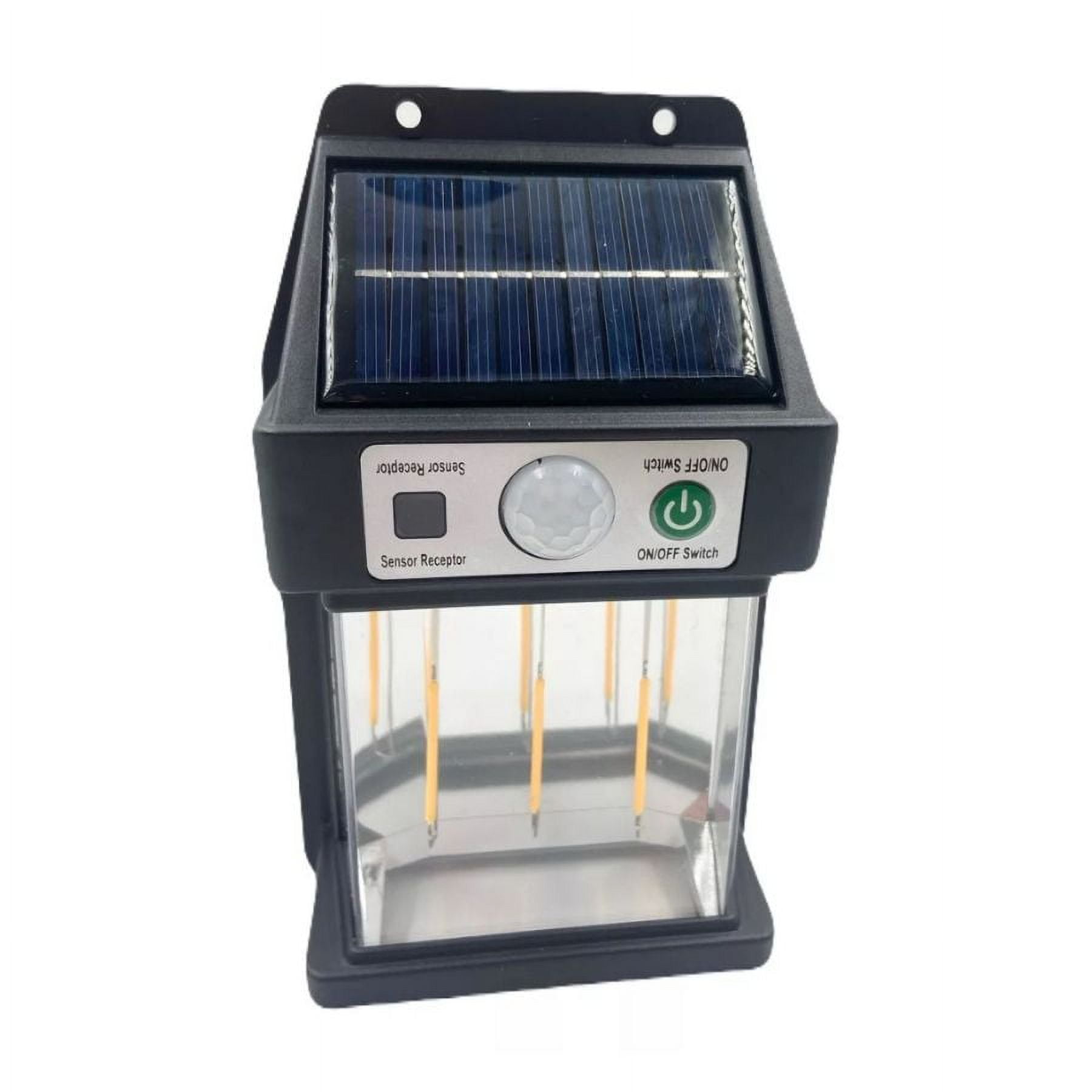 Click Ventas - Lampara De Pared Solar Yx-666 1w Luz Led Negro Interiores