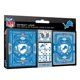 thumbnail image 1 of Juego de cartas y dados Masterpieces NFL Detroit Lions - Pack de 2, 1 of 7