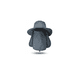 thumbnail image 3 of Gorro Visera para el Sol 4 en 1 Uso Diario Gris, 3 of 3