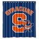 thumbnail image 1 of Cortina de ducha naranja Syracuse, juego de cortinas de baño con ganchos, tamaño 66 x 72 pulgadas, 1 of 3