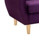 thumbnail image 3 of Sofa Bote 1c Felpa 05 Morado, 3 of 6