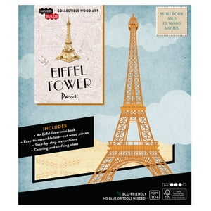 Insight - Paris: Eiffel Tower Modelo Armable En Madera