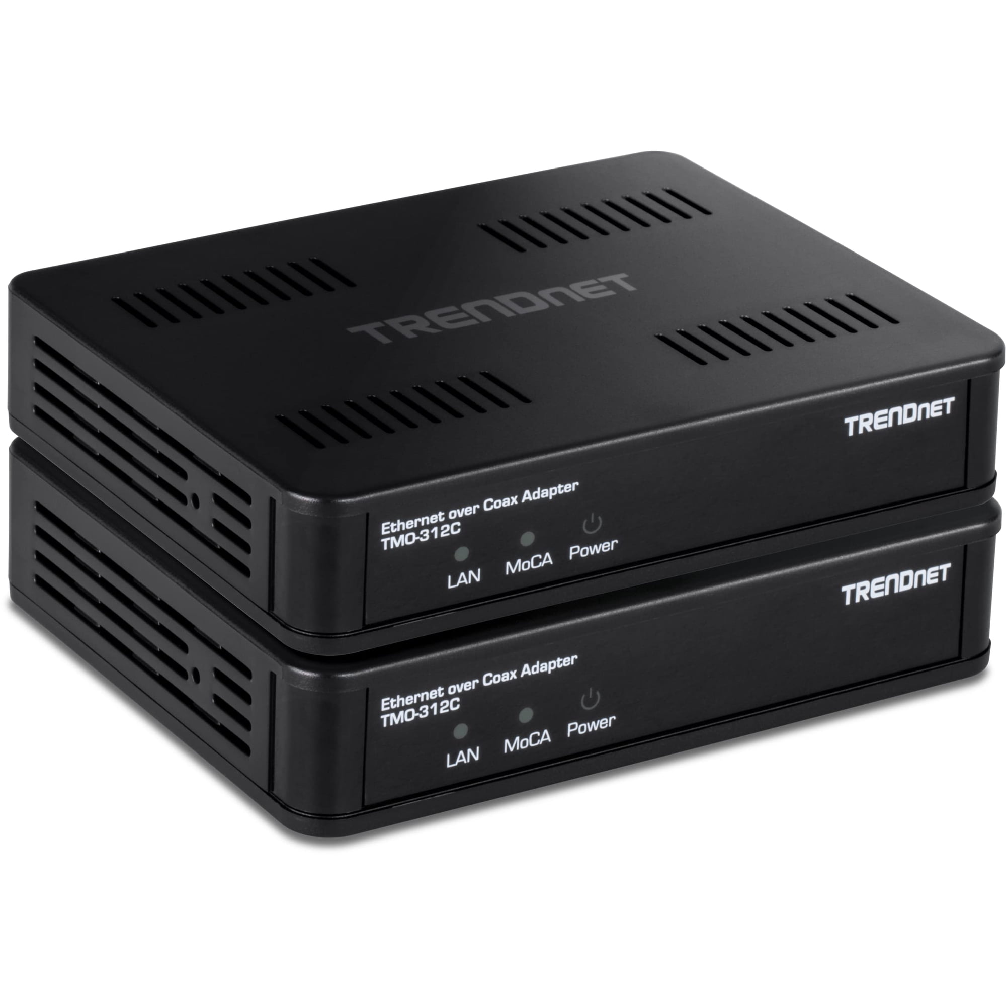 Adaptador Ethernet Moca 2.5 Sobre Cable Coaxial Trendnet Tmo-312c2k, Paquete De 2