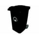 thumbnail image 1 of Basurero 240 lts negro, 1 of 2