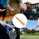 thumbnail image 4 of Sobregrip para raqueta de tenis y bádminton, agarre de toalla, cinta antideslizante para el sudor, pegamento para manos, 4 of 5