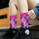 thumbnail image 2 of Calcetines de algodón teñido anudado hasta la mitad de la pantorrilla, calcetines de marea urbana, calcetines de mujer con degradado, moda deportiva, marea personalizada, 2 of 5