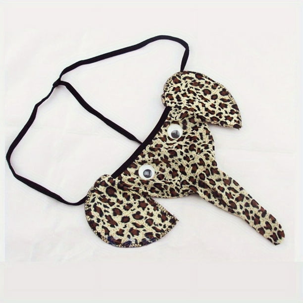 Elephant Nose G-String & Thong for Men - Perfect Valentine's Day Gift and Role Play Accessory for Adult Games