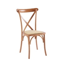 Oh! Mi Hogar ® - Pack De 2 Sillas Crossback De Madera