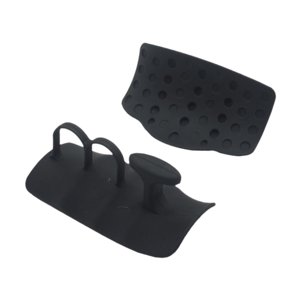 Ioensy - 1 Par De Agarres Para Levantamiento De Pesas, Agarres De Gimnasio Para Entrenamiento En Gimnasio, Dominadas, Calistenia, Color Negro