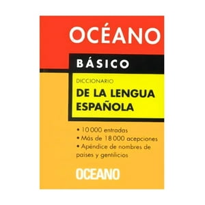 Oceano - Libro Diccionario Basico Lengua Española