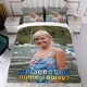 thumbnail image 4 of Un Lugar bajo el Sol Conjunto de sábanas temático, trío de piezas, cómodo y amigable con la piel, diseño único, regalo de decoración para el hogar para familiares, amigos y fans,135cm *200cm, 4 of 6