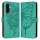 thumbnail image 5 of Funda cartera mariposa para Samsung Galaxy A56 5G con soporte y ranuras para tarjetas Verde, 5 of 5
