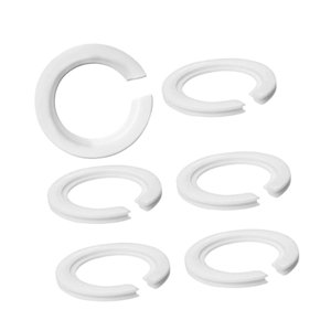 Magideal - 6 Anillos Reductores De Pantalla De Lámpara Para E27 A E14, Convertidor De Portalámparas, Portalámparas, Piezas De Repuesto Para Luminarias De 42 Mm A