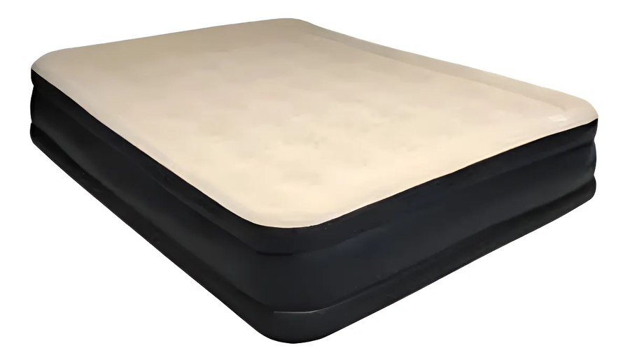 Genérico - Colchon Inflable Doite High Palace Inflado Electrico 2 Plaza Color Marrón