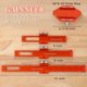 thumbnail image 2 of Regla GAINNEER 15 cm/20 cm/30 cm de Aluminio - Pack de 3, 2 of 7