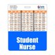 thumbnail image 2 of Identificador de Credencial Scrubs and Stuff LLC Sobredimensionado Azul, 2 of 4