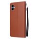 thumbnail image 4 of Funda Cartera para Samsung Galaxy A06 con Tarjetero, Soporte y Cordón - Protección Marrón, 4 of 5