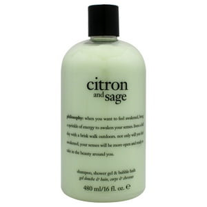 Philosophy - Cidra Y Salvia De Para Unisex: Champú, Gel De Ducha Y Baño De Burbujas