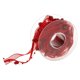 thumbnail image 2 of 5 Metros De Cuentas De Encaje De Cuentas De Corazón De Costura De Malla De Apliques De Artesanía Rojo 10 Mm, 2 of 3