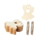 thumbnail image 1 of 20 Colgantes De Madera Con Forma De Fantasma Para Decorar, Manualidades Y Decoración De Lugares De Terror., 1 of 5