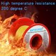 thumbnail image 5 of Cable BNTECHGO 28 AWG de silicona amarillo, carrete de 30,5 m, 5 of 7