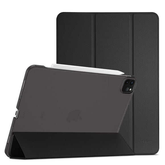 Funda ProCase para iPad Pro de 11 pulgadas (2022/2021/2020, 4.ª/3.ª generación), plegable, ultrafina, ligera, con función atril, color negro